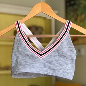 Gray Lorna Jane Sports Bra
